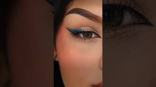 Beautiful blue 💙 eyesmakeuptutorial eyemeakup makeuptips trendingshorts [upl. by Hajidahk]