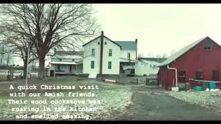 AMISH FARM FRIENDS  An Ohio scene at Christmas [upl. by Assennev]