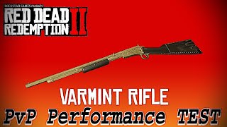 Varmint Rifle  PvP Performance TEST After Nerf RDR2 ONLINE  HELP ME GET 1K SUBS [upl. by Inattyrb676]