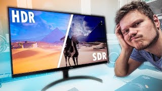 HDR Gaming Monitors  Still Not Ready for Prime Time [upl. by Rosecan]