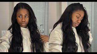 30 Inch Body Wave Wig For Only 199  WIG INSTALL Ft Sterly Hair [upl. by Ettelimay]