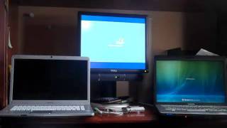 windows 7 vs windows vista vs windows xp shut down test [upl. by Eerihs]