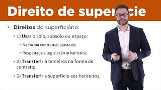 Aula 29  direito de superfície no Estatuto da Cidade [upl. by Amaj]