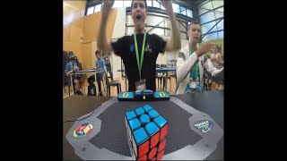 Cubing speedrun sus moment [upl. by Eisele696]