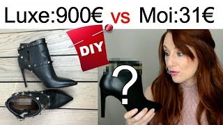 900€ UNE PAIRE DE BOTTINES Je customise mes chaussures [upl. by Pavia527]