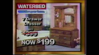 1989 Waterbed Imporium commercial [upl. by Sheridan]