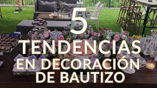 Decoración de Bautizos  Luca Gobbi [upl. by Ynos]