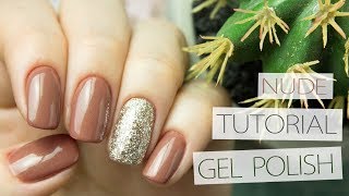 How to Apply Gel Polish on Natural Nails  Education for Beginner [upl. by Johnath]