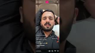 Rajab butt live on Instagram  Rajab talk about emman bhabi  Rajab Instagram live today [upl. by Enilra487]