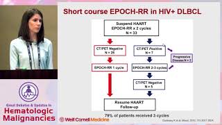 Who should receive treatment with something beyond RCHOP for aggressive lymphoma [upl. by Aivun754]