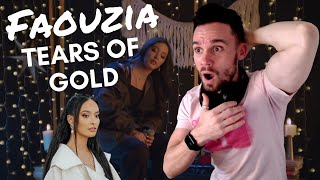 REACTING TO Faouzia  Tears of Gold Stripped [upl. by Nneb]