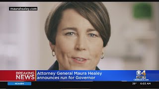 Maura Healey Announces Shes Running For Massachusetts Governor [upl. by Denyse]