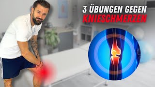 3 ÜBUNGEN GEGEN KNIESCHMERZEN [upl. by Erdna]