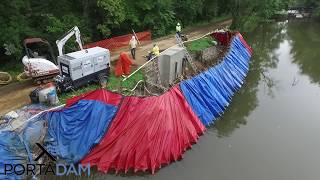 Portadam  Headwall amp Floodgate  Griggstown NJ [upl. by Byrle]