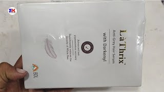 LaThrix Anti Grey Hair Serum  Lathrix Anti Grey Hair Serum Uses  Lathrix Anti Grey Hair Serum Uses [upl. by Annaoj]