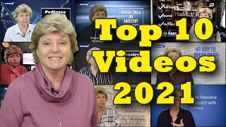 Top Ten Most Watched Genealogy TV Videos in 2021 [upl. by Allan587]