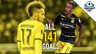 PierreEmerick Aubameyang  All 141 Goals for Borussia Dortmund [upl. by Schonfeld]