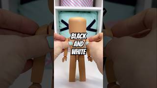 Black and White Avastars Doll Dressing asmr roblox doll [upl. by Anelas]