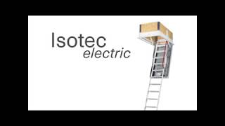 Isotec Electric loft ladder [upl. by Akirdnas]