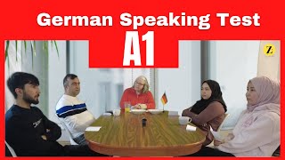 German Speaking Test Level A1 Mündliche Prüfung telc A1 2023 [upl. by Quartus]