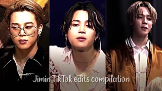 Park Jimin Edits  TikTok Compilation  BTS part 12 21 [upl. by Aytac940]