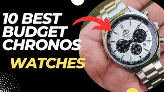 Top 10 Affordable Chronograph Watches of 2024 170 and Up [upl. by Shannan]