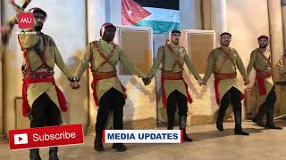 Jordanian Cultural Dance at Global Village  Dubai [upl. by Dorsy]