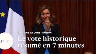 La France inscrit lIVG dans la Constitution  retour sur un vote historique [upl. by Yentterb]