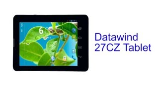 Datawind 27CZ Tablet [upl. by Aicilla]