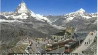 Switzerland train movie part 2 Gornergrat Bahn [upl. by Sucam]