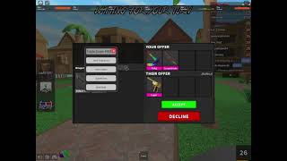 🎃 MM2 Free Godly Trade Scam Script  EZ Free Godly [upl. by Yalc700]