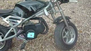 Pocket Bike Cagllari MTA1 49cc 2stroke [upl. by Ettecul859]