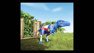 Jurassic World Evolution🌍SpiderMan IRexHulk TRexGoku Spinosaurus Dinosaurs Fight [upl. by Llevrac]