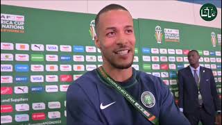 AFCON 2023  William TroostEkong reacts to the Super Eagles 11 draw against Equatorial Guinea [upl. by Legna]