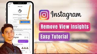 How to Remove View Insights on Instagram [upl. by Anaer]