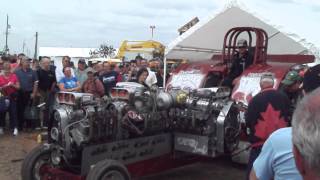 Canadian Thunder Tractor Start Up [upl. by Fiester]