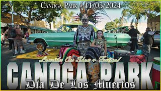 Canoga Park Dia De Los Muertos Lowrider Festival 11032024 Alaniz Beatz [upl. by Nagiem800]