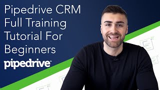 Pipedrive CRM Full User Training Tutorial For Beginners  Pipedrive CRM Software  2022 [upl. by Lasonde856]