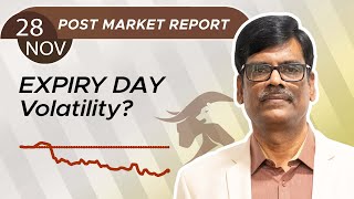 EXPIRY DAY Volatility Post Market Report 28Nov24 [upl. by Ellswerth]