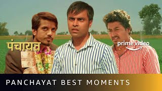 Moments We Can Never Forget Ft Jeetu Bhaiya  Panchayat  Amazon Prime Video [upl. by Shanks914]