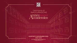 Inaugurazione Anno Accademico [upl. by Bledsoe]