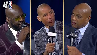 Reggie Miller joins Inside the NBA  2024 NBA AllStar Weekend [upl. by Vaientina]