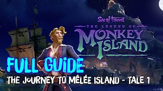 The Journey To Mêlée Island Complete Guide  All Commendations  Legend Of Monkey Island Tall Tale 1 [upl. by Graf999]