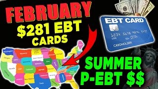 2023 FEBRUARY PANDEMIC EBT UPDATE New 40 Summer PEBT States Approved SNAP 281 [upl. by Ramunni]