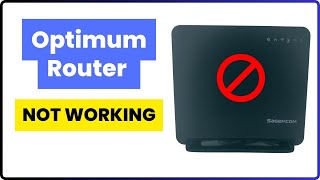 Optimum Router Not Working [upl. by Robb]