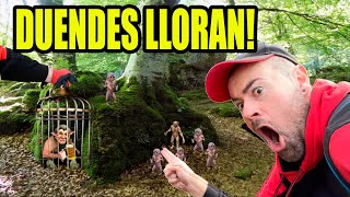 DUENDES REALES LLORAN DESCONSOLADAMENTE POR SU AMIGO  Laguna Negra [upl. by Zanahs]