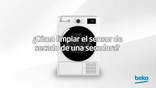 ¿Cómo limpiar el sensor de secado de una secadora  by Beko [upl. by Lacsap626]