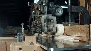 Power Feed Router Machine Completed part 5 GoPro HD Video [upl. by Notsgnal907]