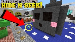 Minecraft CUTE CREEPERS HIDE AND SEEK  Morph Hide And Seek  Modded MiniGame [upl. by Ajiat]