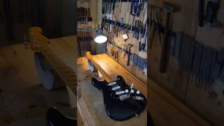 Partscaster David Gilmour Strat guitar build luthier guitarrepair luthiery [upl. by Nitsud974]